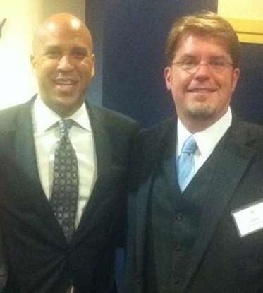 Cory Booker and Christpher Wade